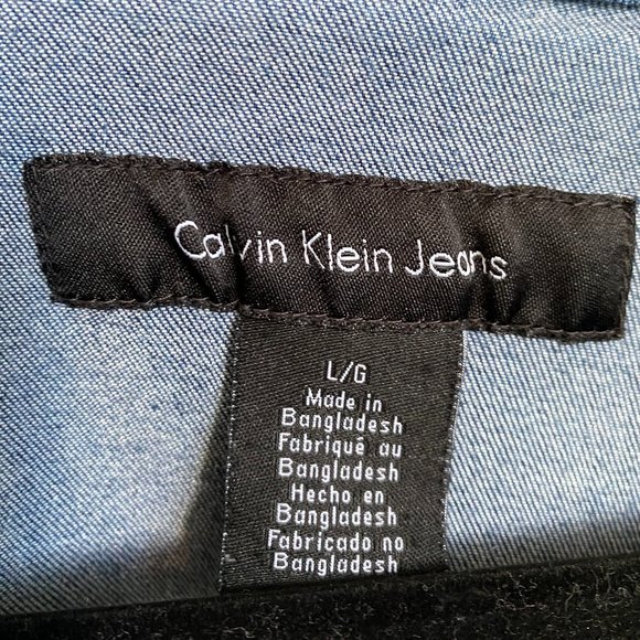 Calvin Klein Jean Jacket - Picture 2 of 3